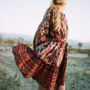 Zara Tribal Dress with Belt